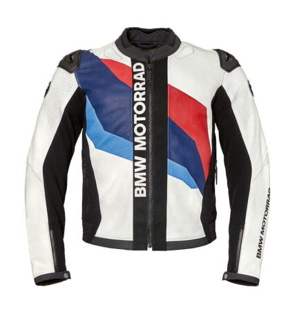 BMW Motorcycle Racing Leather Jacket with CE armor