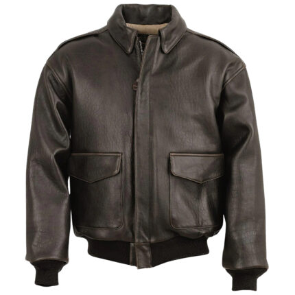 A-2 Leather Flight Jacket Classic Military Style