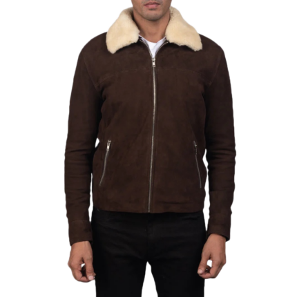 Coffner Brown Shearling Fur Jacket