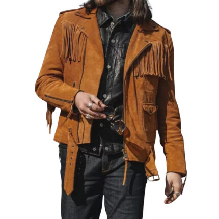 Classic Cowboy Fringed Jacket for Men